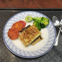 Grilled tofu with coconut milk at Yo Vegetarian - Central Floresta in Phuket