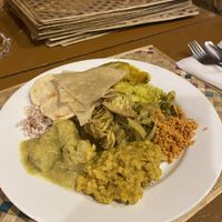 A fantastic selection   at Dhana's Curry Pot in Mirissa