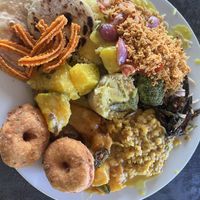 So much choice!  at Dhana's Curry Pot in Mirissa