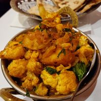 Cauliflower and potato aloo at Saffron Indian Cuisine in Geelong