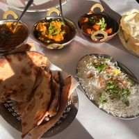 Vegan banquet   at Saffron Indian Cuisine in Geelong