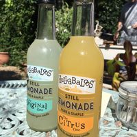 Local still lemonade! Delicious!  at Kitnors in Minehead