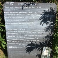 Specials Menu  at Kitnors in Minehead