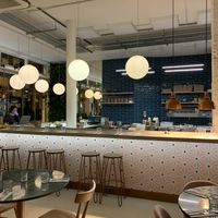 Inside at Wild Food Cafe in North London