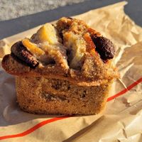 Muffin Banana Choco at Racines in Lausanne