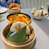 Mushroom Bao at Tuká Tulá in Sao Miguel