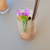 Strawberry colada at Tuká Tulá in Sao Miguel