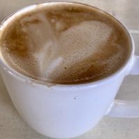 Oat flat white  at Stomping Grounds in Pitt Meadows