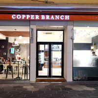 View from outside at Copper Branch in Nice