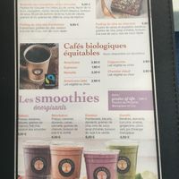 Menu 6 at Copper Branch in Nice