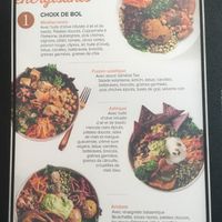 Menu 3 at Copper Branch in Nice