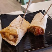 Tofu burritos at Copper Branch in Nice