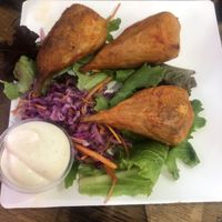 Soy buffalo wings at Copper Branch in Nice