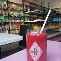 Smoothie at BioBio in Riga