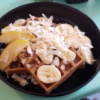 Waffle at BioBio in Riga