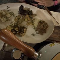 Fondue sides  at La Fauxmagerie in North West London