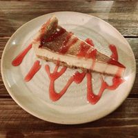 Cheesecake at La Fauxmagerie in North West London