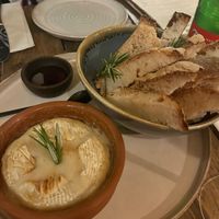 Camembert (and regular bread)  at La Fauxmagerie in North West London