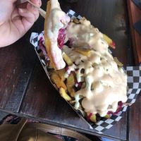 Fries vegan shoarma at Kruimig in Wageningen