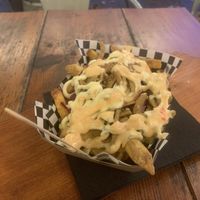 The shoarma vegan fries. at Kruimig in Wageningen