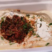 Hummus at HummusBar Lisboa in Lisbon