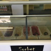 Vegan sorbet selection  at Koru Ice in Te Horo