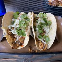 Mushroom tacos  at 4th Street Fillin Station in Cocoa Beach