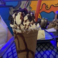 Oreo milkshakee  at 4th Street Fillin Station in Cocoa Beach