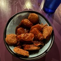 vegan nuggets!  at 4th Street Fillin Station in Cocoa Beach