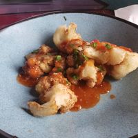 Asian fried cauliflower. at 4th Street Fillin Station in Cocoa Beach