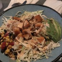 Sweet potato poke bowl  at 4th Street Fillin Station in Cocoa Beach