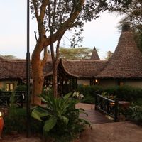 Beautiful restaurant.  at Flamingo in Lake Manyara National Park