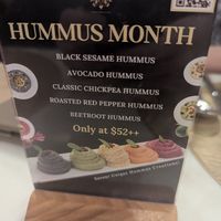 Hummus month! at Shabestan in Central Singapore