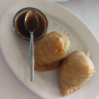 Samosas at SK's in Devonport