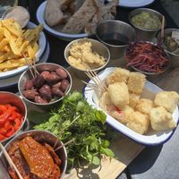 Vegan platter  at Starling in Harrogate