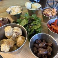 Vegan platter  at Starling in Harrogate