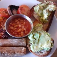 Vegan breakfast at Starling in Harrogate