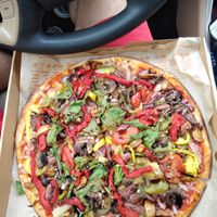 Make your own pizza option at Blaze Pizza in Miami