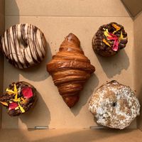 Beautiful pastries  at Banana Dang in Oceanside