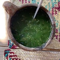 The cucumber & lemon juice at CocoFam in Puerto Escondido