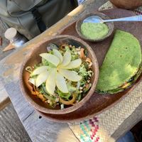 Spinach Taco 🌮   at CocoFam in Puerto Escondido