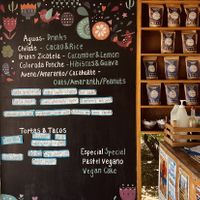 Menu — ask for prices, 60 pesos per torta and 80 pesos per taco as of June 2022  at CocoFam in Puerto Escondido