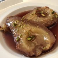 Pear at Le Café de Mars in Paris