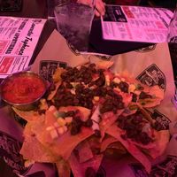 Avocado and cheez nachos with beyond beef crumbles at Lancaster Taphouse in Regina