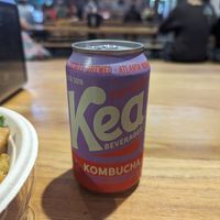 Kea Peach Hibiscus Kombucha at Recess in Atlanta