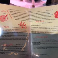 Menu as of Feb. 2019 at Recess in Atlanta