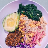 pancho bowl.  at Recess in Atlanta