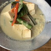 Tofu green curry  at Samui Thai in Manuel Antonio