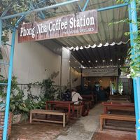 Front of store at Coffee Station in Phong Nha