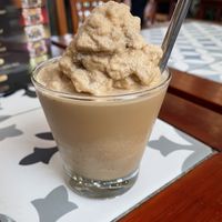 Peanut butter coffee   at Coffee Station in Phong Nha